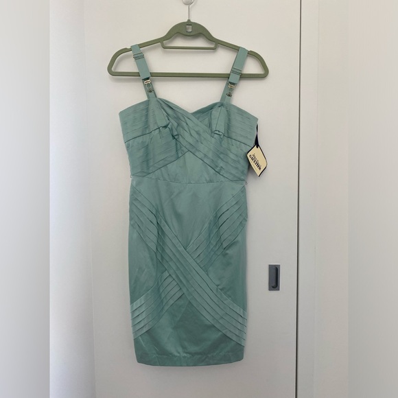 Jean Paul Gautier for Target Blue/Green Dress NWT Size 7 RARE Y2K 00s - Picture 1 of 3